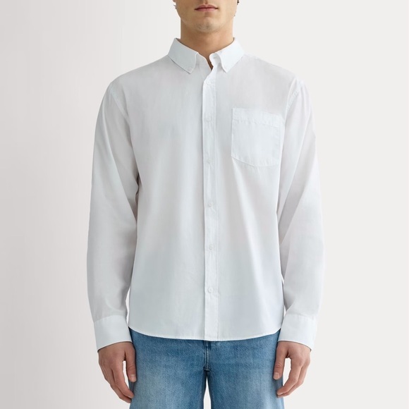 Everlane The Washed Poplin Shirt - Picture 1 of 6